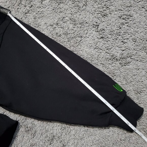 NWT Forever21 x WICKED Wickd Witch Cropped Ruffle Boxy Elphaba Hoodie - Small - Picture 5 of 6